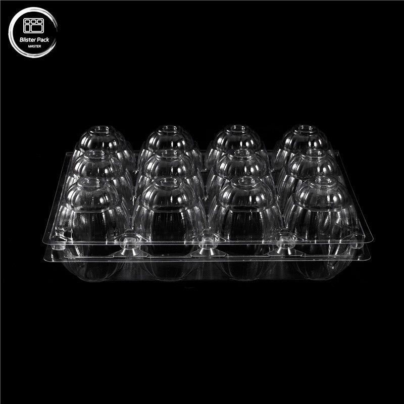 Eco-friendly 30 Pack Plastic Egg Holders Trays duráveis de ovos de galinha para produtos agrícolas frescos
