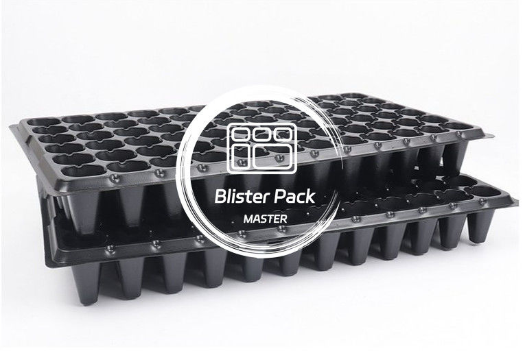 72 Caixas de arranque para sementeira de células Placas de cultivo de plástico ecológicas para o cultivo de plantas