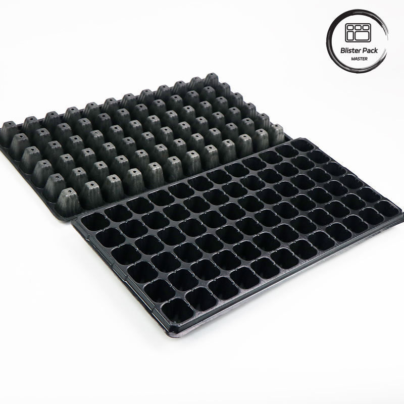 Telas de sementes de poliestireno de uva de 128 células de carga pesada Kit de inicialização e germinação de sementes duráveis