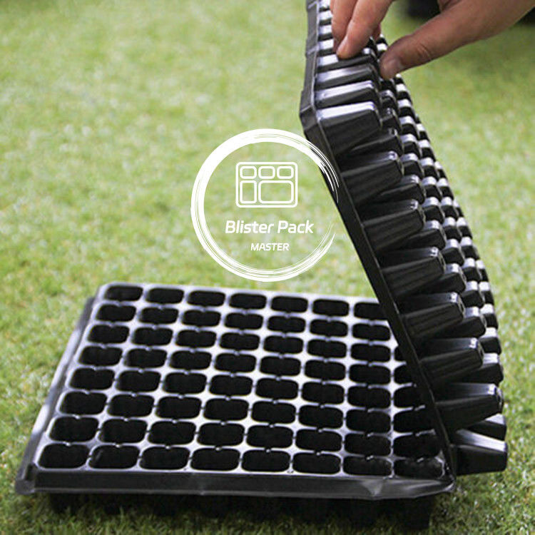 105 Sementes de células Embalagem inicial para germinação Sistema prático de propagação de plantas multicelulares