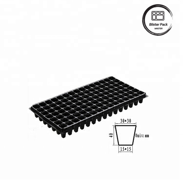 105 Sementes de células Embalagem inicial para germinação Sistema prático de propagação de plantas multicelulares