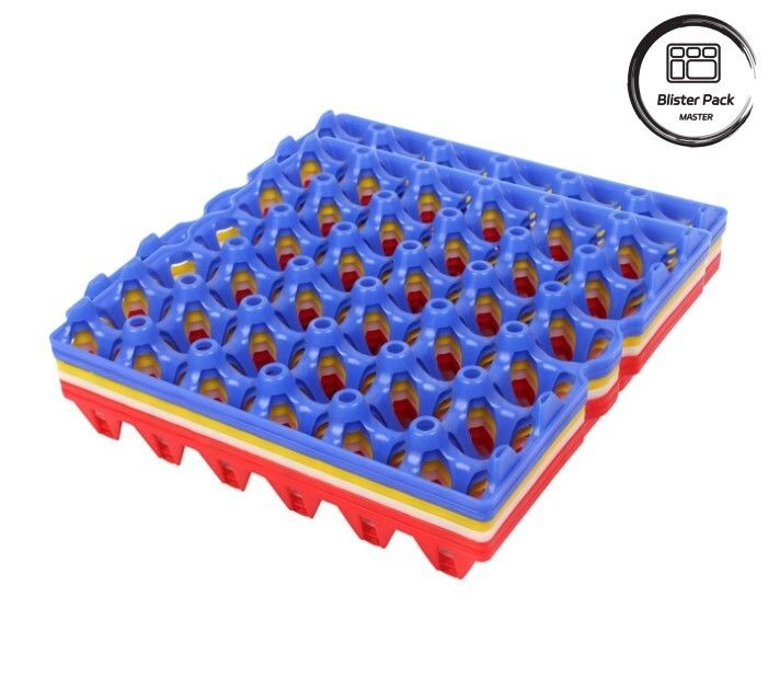 Embalagem de bolhas de ovos de plástico de 30 células acessível para ovos de galinha