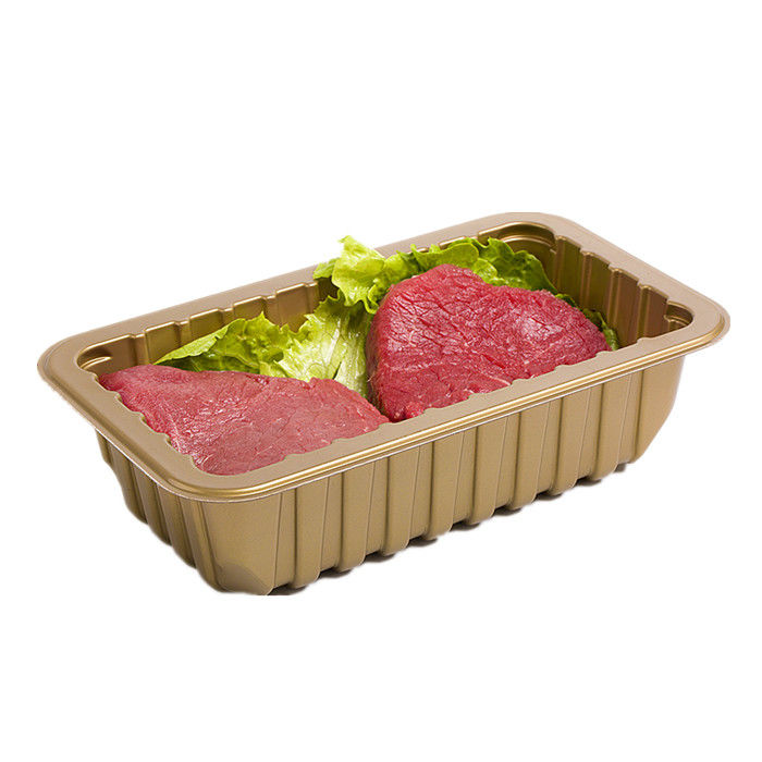 Taça de bolhas de plástico descartável para embalagens de carne fresca e frutas e vegetais