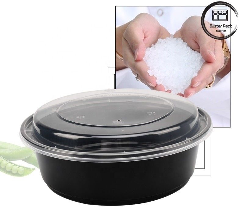 Recipientes de salada descartáveis sem BPA à prova de vazamento Vários tamanhos 8oz 12oz 16oz 24oz 32oz