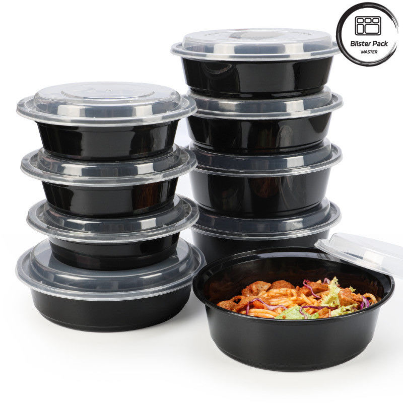 Recipientes de salada descartáveis sem BPA à prova de vazamento Vários tamanhos 8oz 12oz 16oz 24oz 32oz