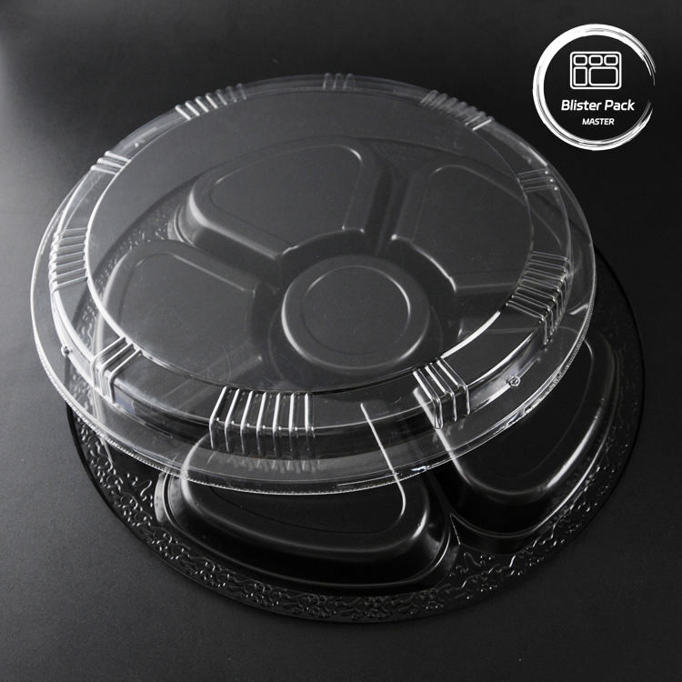 Embalagens de alimentos redondos Sushi para levar para fora recipientes para uma experiência de refeição fresca e conveniente