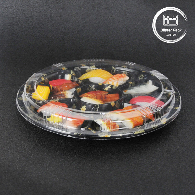 Embalagens de alimentos redondos Sushi para levar para fora recipientes para uma experiência de refeição fresca e conveniente