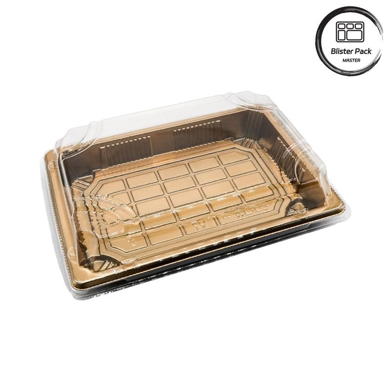 Prémio de estilo japonês de plástico de sushi descartável ideal para uso profissional e doméstico