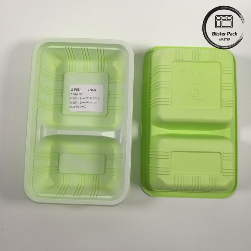 2-3-4 Compartimento personalizado PP Hot Food Takeaway Bento Boxes Eco Friendly Rectangular