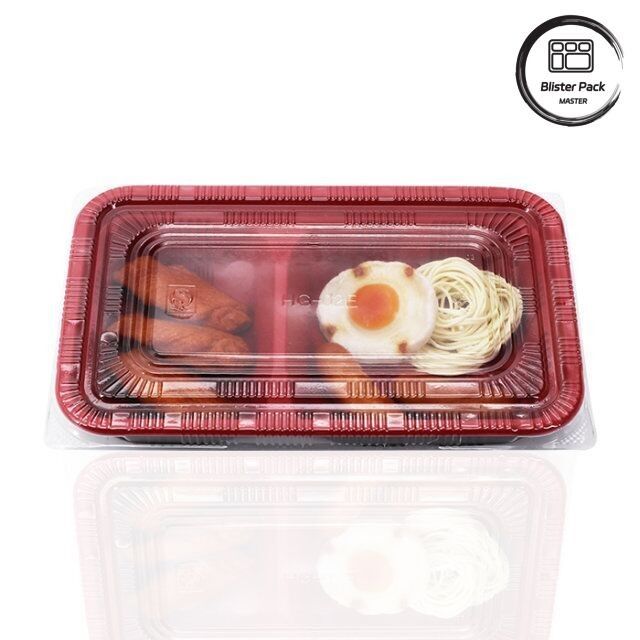 2-3-4 Compartimento personalizado PP Hot Food Takeaway Bento Boxes Eco Friendly Rectangular