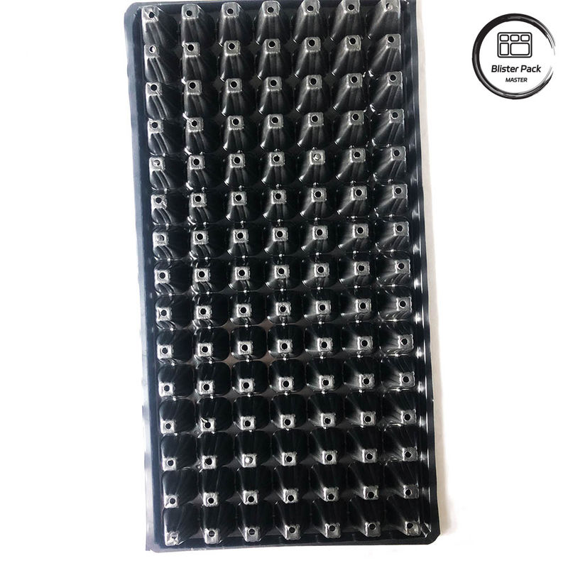 4cm de profundidade 200 bandejas de polistireno de cavidade para semeadura diretamente da fábrica para germinação eficaz de sementes