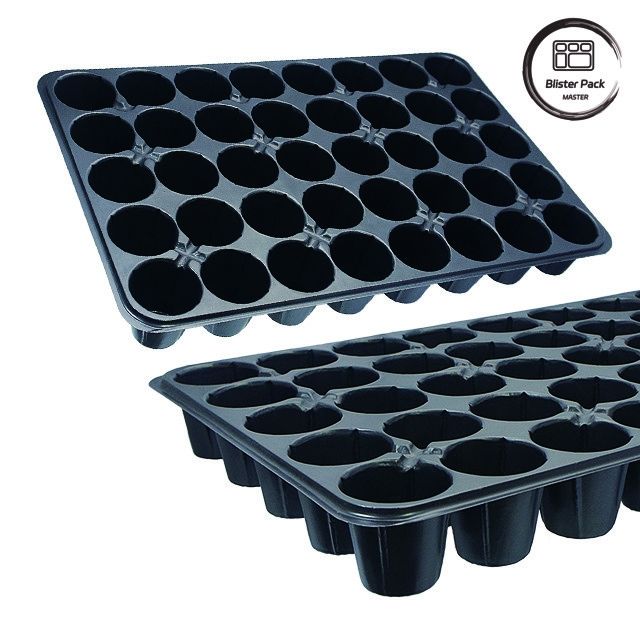 Germinação versátil de sementes de plástico em 32 a 288 células para vegetais
