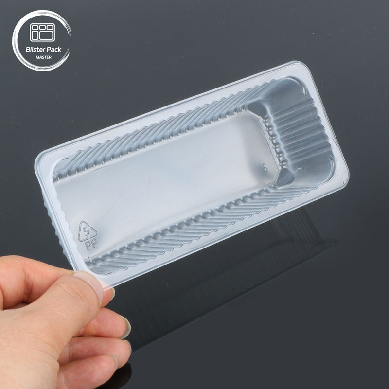 Caixa de embalagem de biscoitos de plástico de plástico descartável - Blister Pack Master