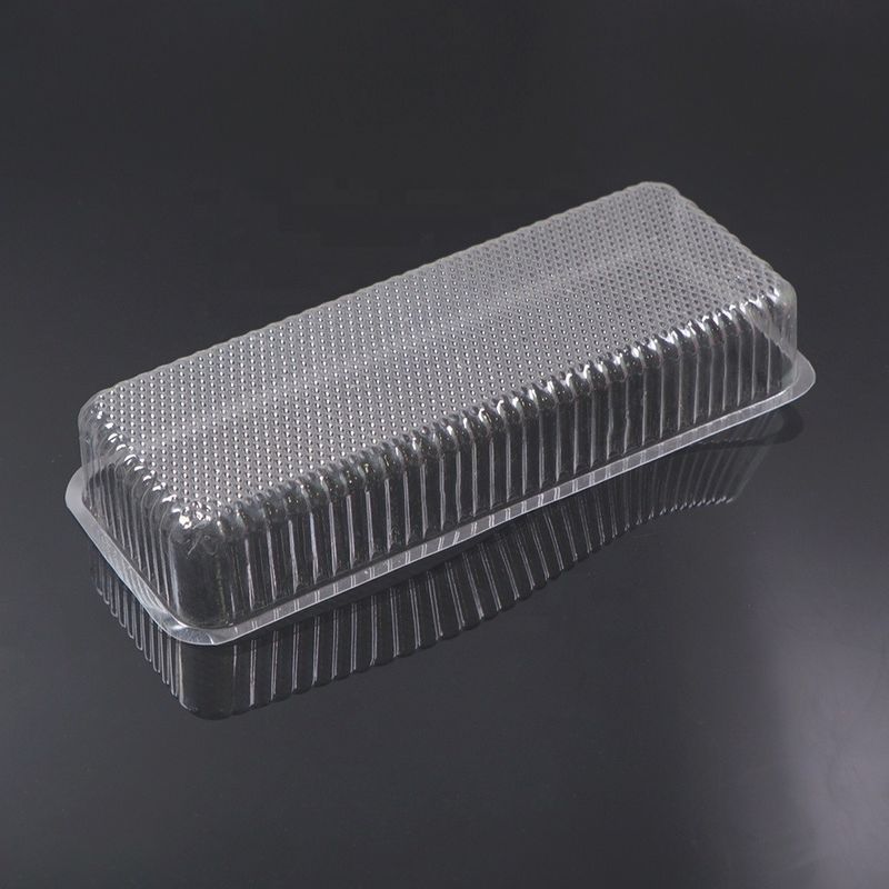 Embalagem em bandeja de bolhas de plástico transparente PET de qualidade alimentar personalizada para biscoitos e lanches