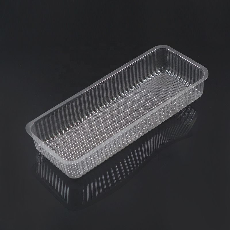 Embalagem em bandeja de bolhas de plástico transparente PET de qualidade alimentar personalizada para biscoitos e lanches