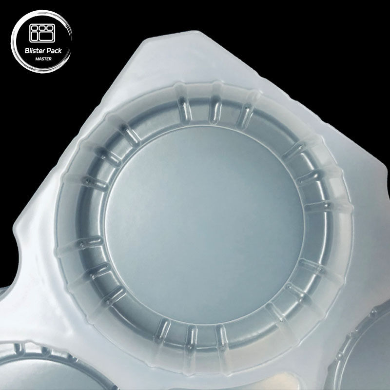 Fábrica OEM Protector Turnover PP Blister Tray com tampa, garrafa de bebida e embalagem de taça de iogurte