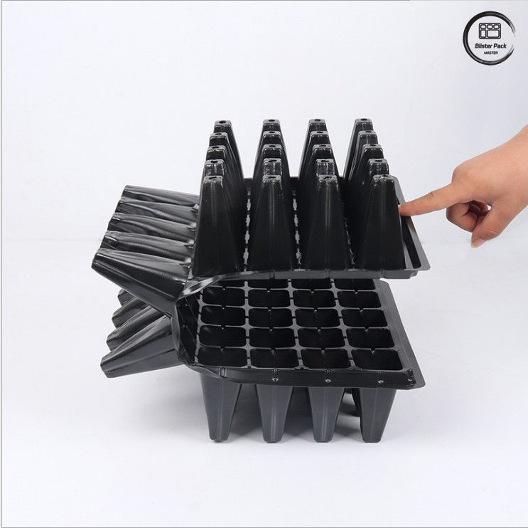 Taça de sementeira de plástico espessado para plantação, 21/32/50/72 Taça de arranque de germinação celular para sementes