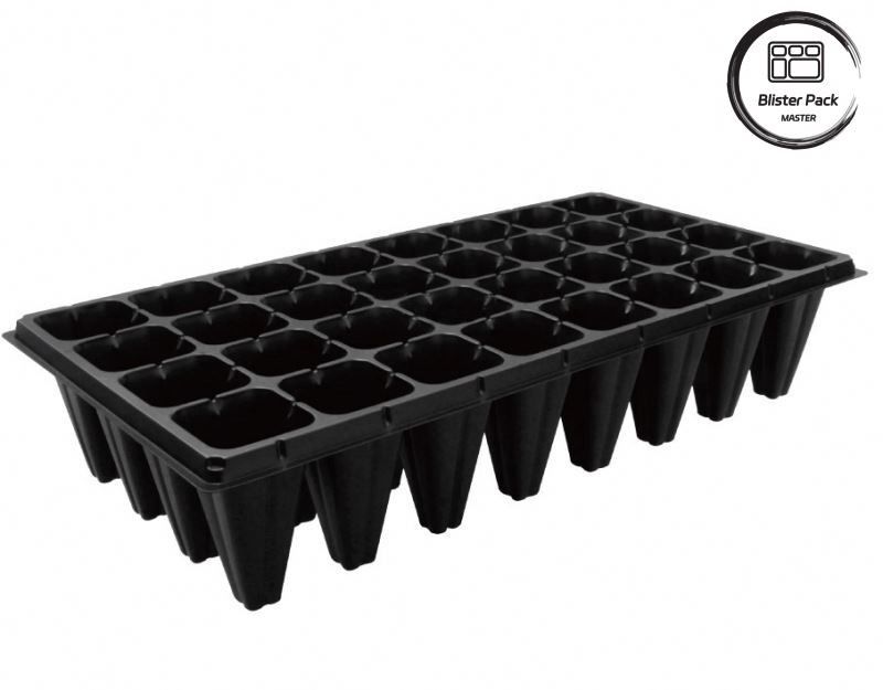 110 mm de profundidade 32 células PS bandeja de sementes, plástico durável brotar e bandeja de início de semeadura