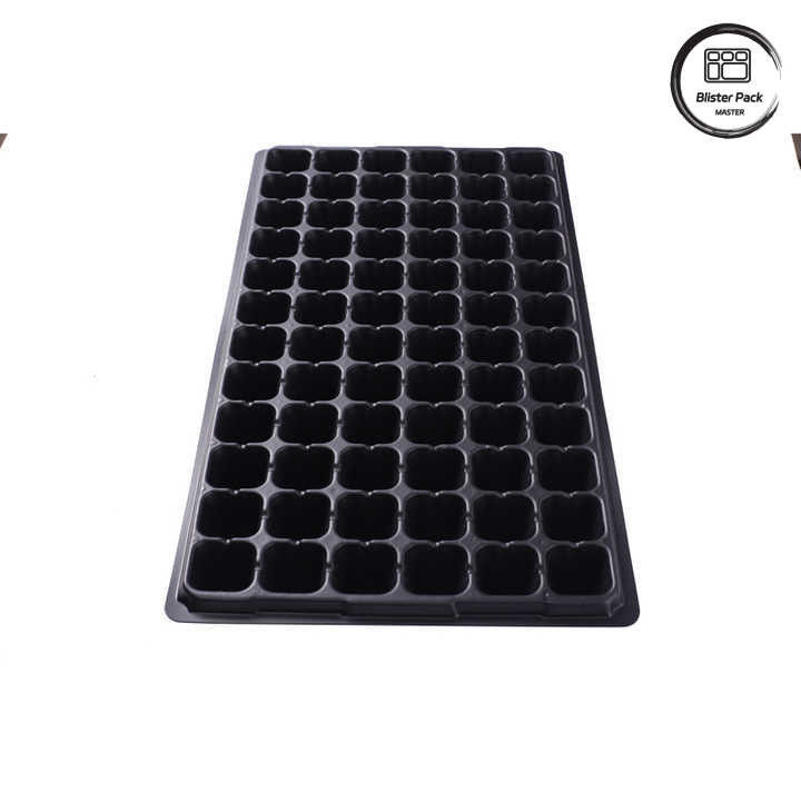 PS Caixas de sementes de plástico para propagação 15/21/50/72/98/105/128/200 Células para plantação de jardins